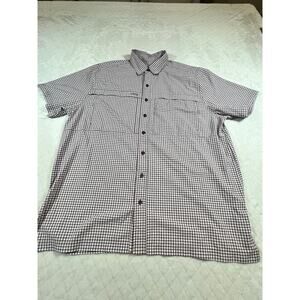 GameGuard Maroon TekCheck Shirt - size 2XL - excellent condition f
